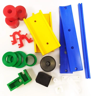 Peças usinadas em pe UHMW